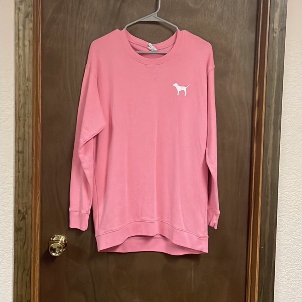 Victorias Secret Pink Crewneck Sweatshirt Extra Small